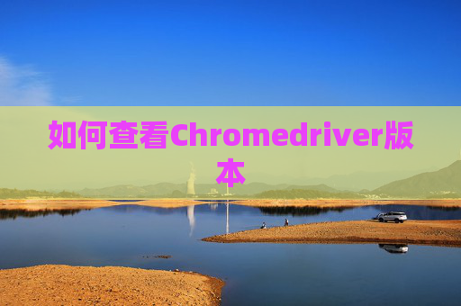 如何查看Chromedriver版本